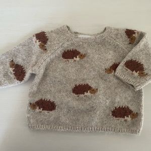 Zara baby knit sweater